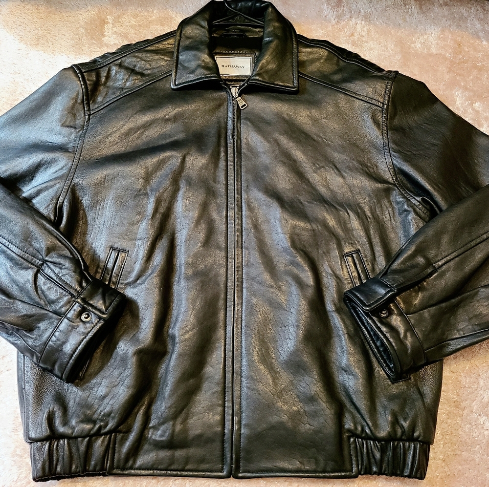Leather jacket